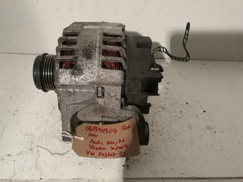 06B903016 120A 14V Alternator