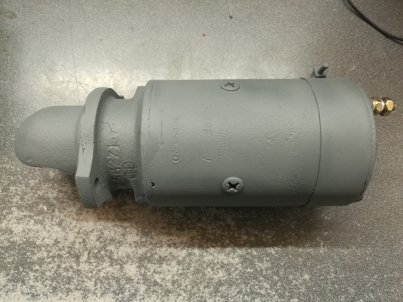 Lucas 25519 6v Massey Ferguson Starter Motor